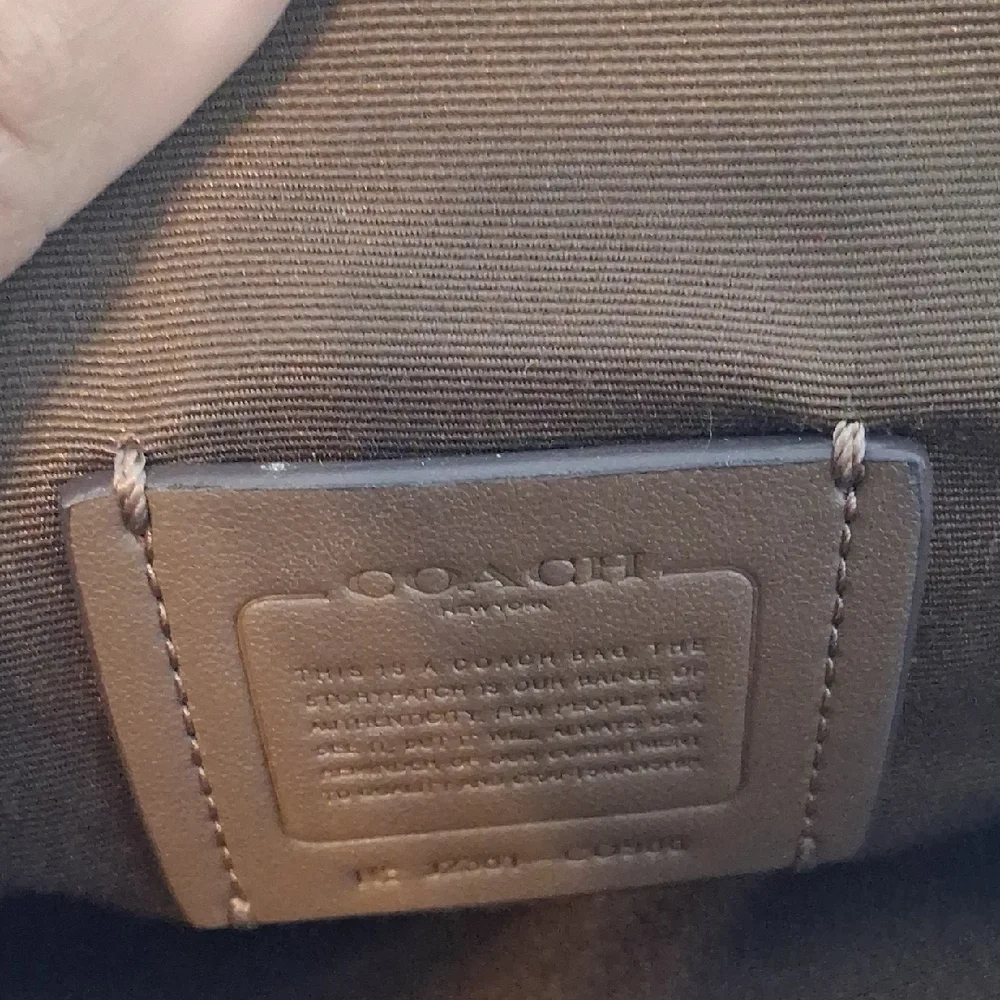 Coach Signature Brown Mini Bag - Picture 6 of 7